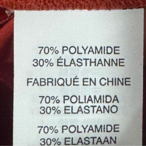 VUORI Stride Legging Red Size Large Women's Performance Legging VW429 - Picture 12 of 13